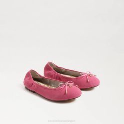 Kids Footwear Sam Edelman Felicia Ballet Flat Azalea Pink 4N2P1001