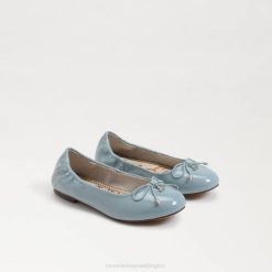 Kids Footwear Sam Edelman Felicia Ballet Flat Tide Blue 4N2P999