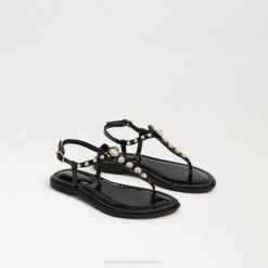 Kids Footwear Sam Edelman Gigi Thong Sandal Black 4N2P966