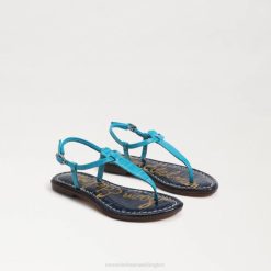 Kids Footwear Sam Edelman Gigi Thong Sandal Milos Blue 4N2P937
