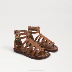 Kids Footwear Sam Edelman Ginnie Gladiator Sandal Saddle 4N2P1029