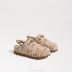 Kids Footwear Sam Edelman Juney Clog Sesame/Sunset 4N2P1061