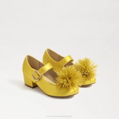 Kids Footwear Sam Edelman Talia Block Heel Mary Jane Ochre 4N2P1045
