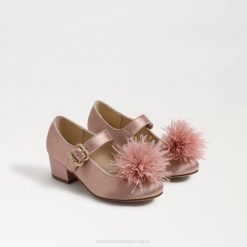Kids Footwear Sam Edelman Talia Block Heel Mary Jane Soft Praline 4N2P1044