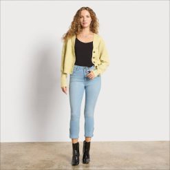 Women Apparel Sam Edelman High Rise Skinny Ankle Pant Glacier 4N2P1258