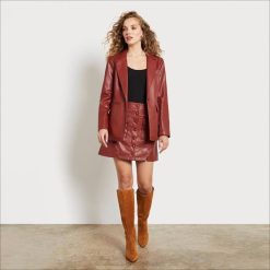 Women Apparel Sam Edelman Margot Blazer Henna 4N2P1291