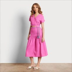 Women Apparel Sam Edelman Mylah Skirt Fiji Flower 4N2P1090