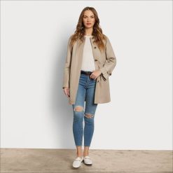 Women Apparel Sam Edelman SB Swing Trench Coat Birch 4N2P1118