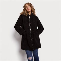 Women Apparel Sam Edelman Teddy Coat Black 4N2P1162