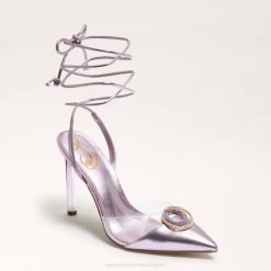 Women Footwear Sam Edelman Adrian Strappy Stiletto Lilac Quartz 4N2P270