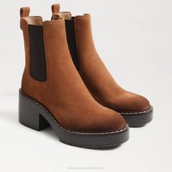 Women Footwear Sam Edelman Anderson Chelsea Boot Frontier Brown 4N2P756
