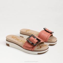 Women Footwear Sam Edelman Ariane Slide Sandal Stucco Pink 4N2P181