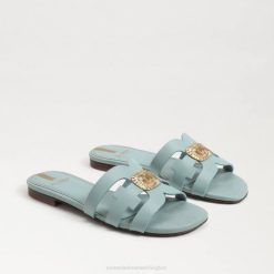 Women Footwear Sam Edelman Bay Radiant Slide Sandal Tide Blue 4N2P576