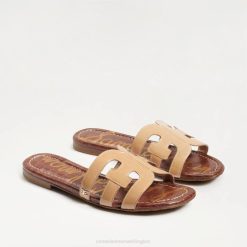 Women Footwear Sam Edelman Bay Slide Sandal Almond Patent 4N2P20