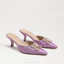 Women Footwear Sam Edelman Brit Tour Kitten Heel Lilac Haze 4N2P587
