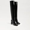 Women Footwear Sam Edelman Cosette Tall Boot Black Patent 4N2P746