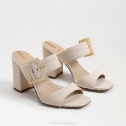Women Footwear Sam Edelman Dalton Heel Mule Sand 4N2P563