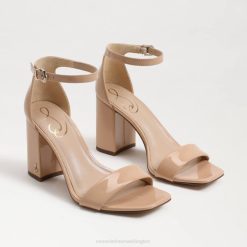 Women Footwear Sam Edelman Daniella Block Heel Sandal Beige Blush 4N2P306
