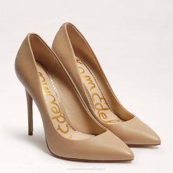 Women Footwear Sam Edelman Danna Pointed Toe Heel Soft Beige 4N2P408