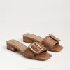 Women Footwear Sam Edelman Deacon Beaded Slide Sandal Cuoio 4N2P193