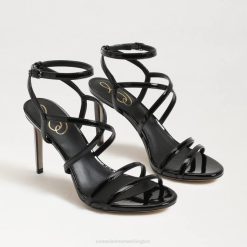 Women Footwear Sam Edelman Delanie Strappy Heel Black 4N2P648
