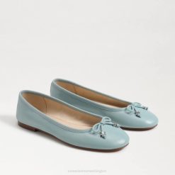 Women Footwear Sam Edelman Felicia Luxe Ballet Flat Tide Blue 4N2P286