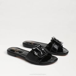 Women Footwear Sam Edelman Gaige Slide Sandal Black 4N2P28