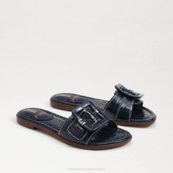 Women Footwear Sam Edelman Gaige Slide Sandal Hudson Navy 4N2P30