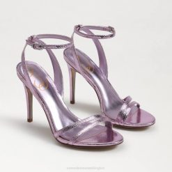 Women Footwear Sam Edelman Gemmie Ankle Strap Heel Lilac Quartz 4N2P671