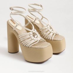 Women Footwear Sam Edelman Gia Platform Heel Modern Ivory 4N2P698