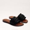 Women Footwear Sam Edelman Giada Woven Slide Sandal Black 4N2P405