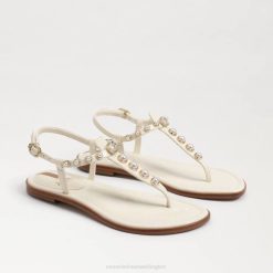 Women Footwear Sam Edelman Gigi Pearl Thong Sandal Porcelain 4N2P555