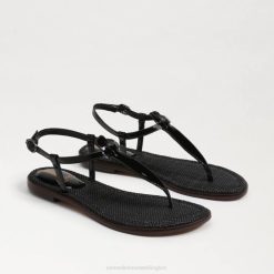 Women Footwear Sam Edelman Gigi Thong Sandal Black 4N2P234