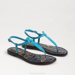 Women Footwear Sam Edelman Gigi Thong Sandal Milos Blue 4N2P226