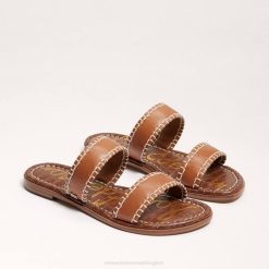Women Footwear Sam Edelman Ginna Slide Sandal Saddle 4N2P264