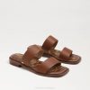 Women Footwear Sam Edelman Haydee Slide Sandal Saddle Leather 4N2P571
