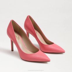 Women Footwear Sam Edelman Hazel Pointed Toe Heel Calypso Coral 4N2P156