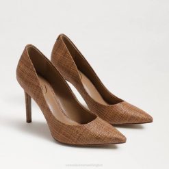Women Footwear Sam Edelman Hazel Pointed Toe Heel Cuoio 4N2P144