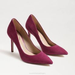 Women Footwear Sam Edelman Hazel Pointed Toe Heel Mulberry 4N2P168