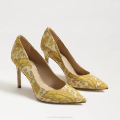 Women Footwear Sam Edelman Hazel Pointed Toe Heel Turmeric 4N2P134