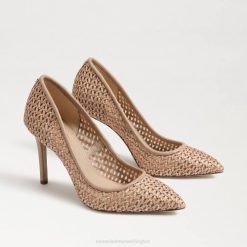 Women Footwear Sam Edelman Hazel Pointed Toe Heel Warm Tan 4N2P140