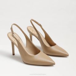 Women Footwear Sam Edelman Hazel Slingback Pump Soft Beige 4N2P661