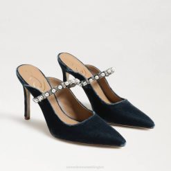 Women Footwear Sam Edelman Hyland Mule Pump Deep Sapphire 4N2P524