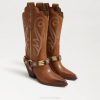 Women Footwear Sam Edelman Jackie Western Boot Toasted Chestnut 4N2P835