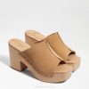 Women Footwear Sam Edelman Josselyn Mule Sesame Suede 4N2P642