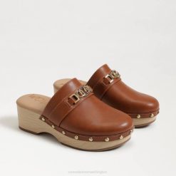 Women Footwear Sam Edelman Kaye Clog Cuoio Brown 4N2P443