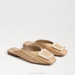 Women Footwear Sam Edelman Lin Buckle Mule Natural 4N2P654
