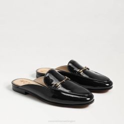 Women Footwear Sam Edelman Linnie Bit Mule Black Patent 4N2P84
