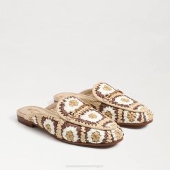 Women Footwear Sam Edelman Linnie Crochet Bit Mule Natural 4N2P252