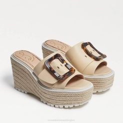 Women Footwear Sam Edelman Livi Espadrille Wedge Sandal Summer Sand 4N2P341